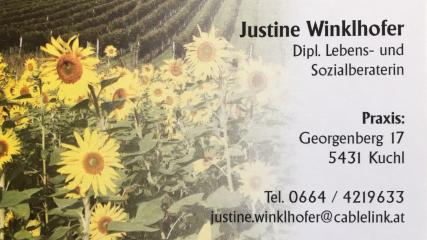 Winklhofer Justine - Lebens- und Sozialberaterin